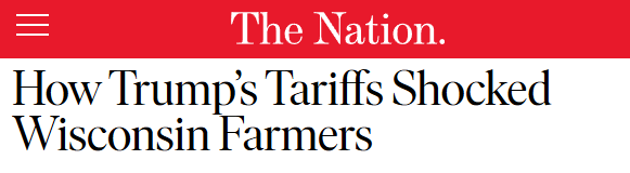 在线炒股配资网站 【世界说】美媒：关税引发连锁反应，美国农业从农场到社区遭遇系统性冲击​